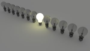 Stand out by being the brightest